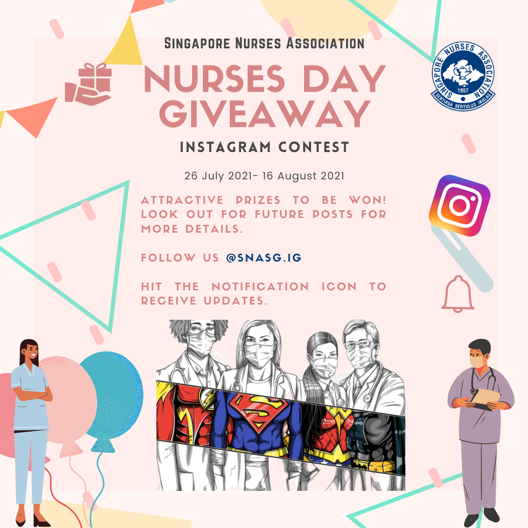 Nurses Day Giveaway Instagram Contest Singapore Nurses Association